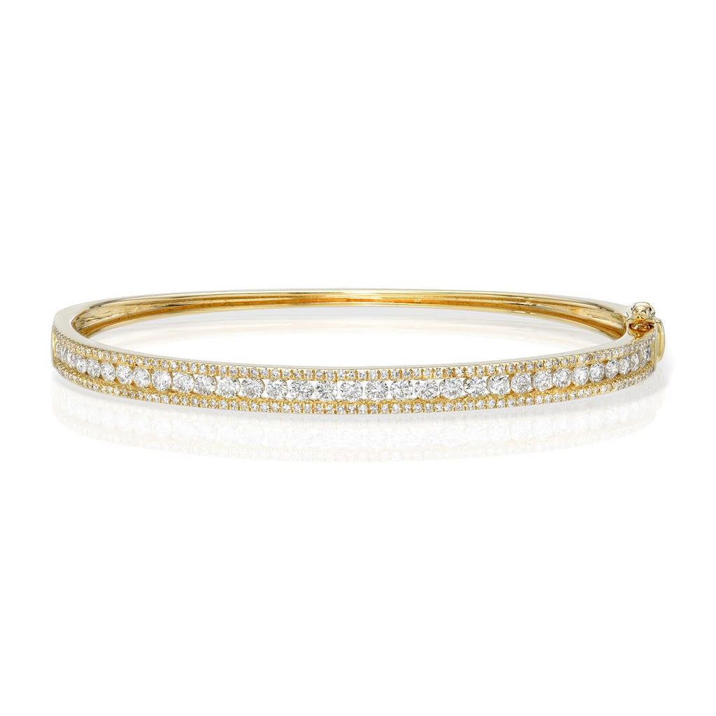 Pretty Pave Bangle Bracelet