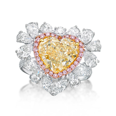 Colored Diamond Rings