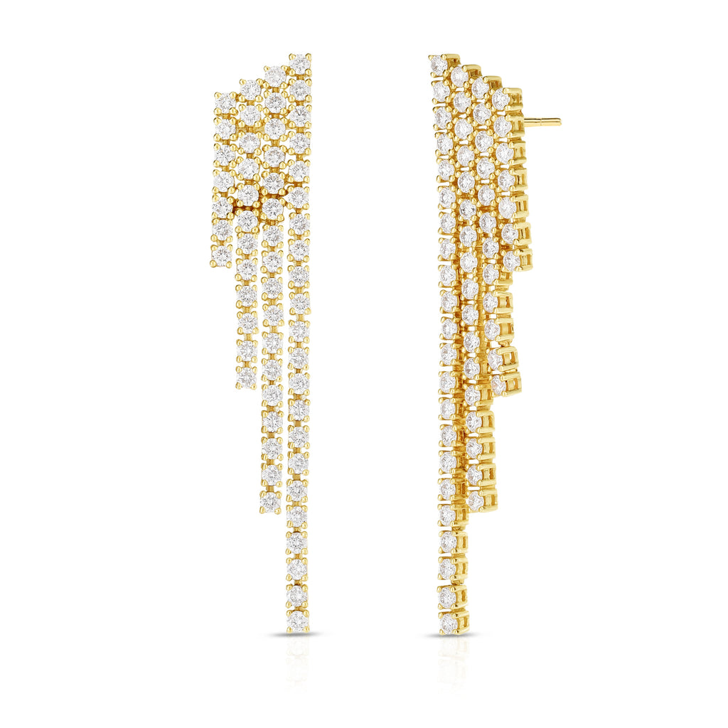 Diamond Waterfall Earrings