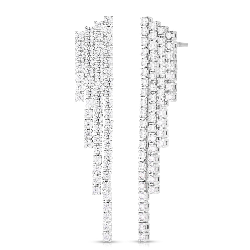 Diamond Waterfall Earrings