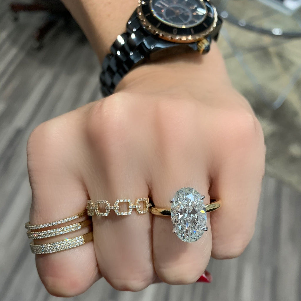 Chain of Love Diamond Ring