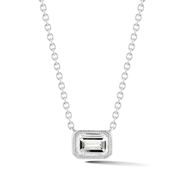 Civilised diamond pendant