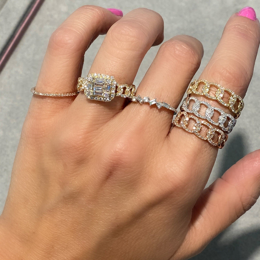 Stardust Diamond Eternity Ring