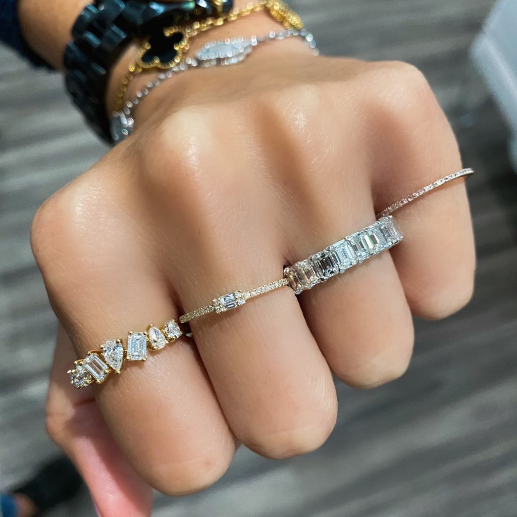 Stardust Diamond Eternity Ring