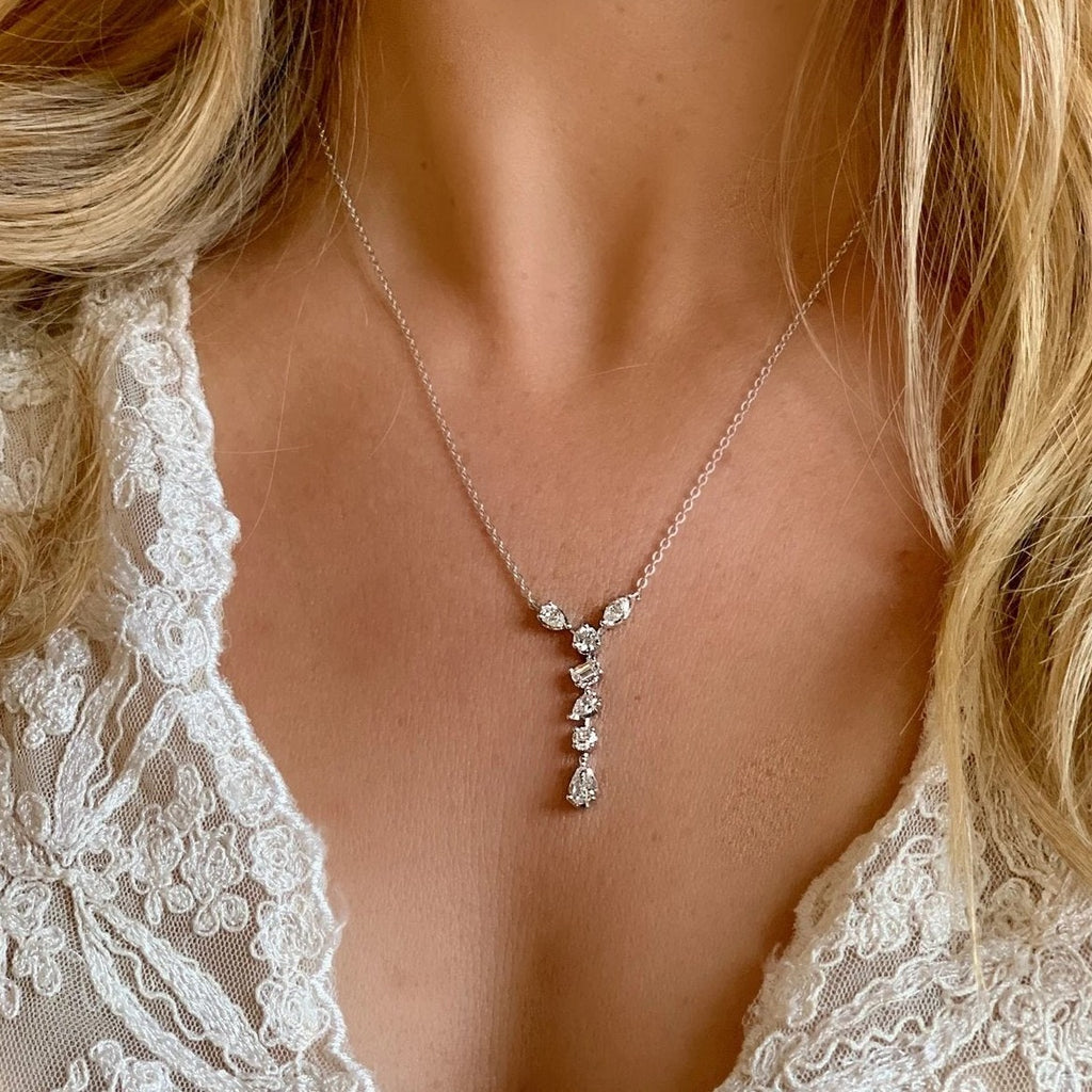 Eternal Beauty Diamond Pendant Necklace