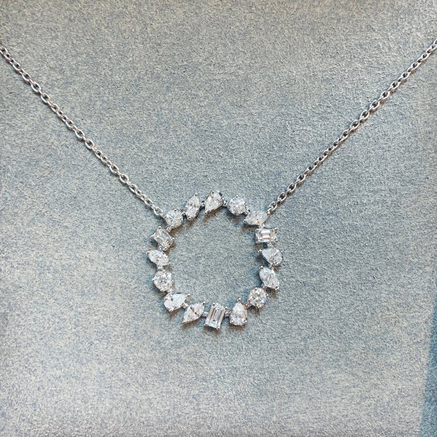 Eternal Love Diamond Pendant Necklace