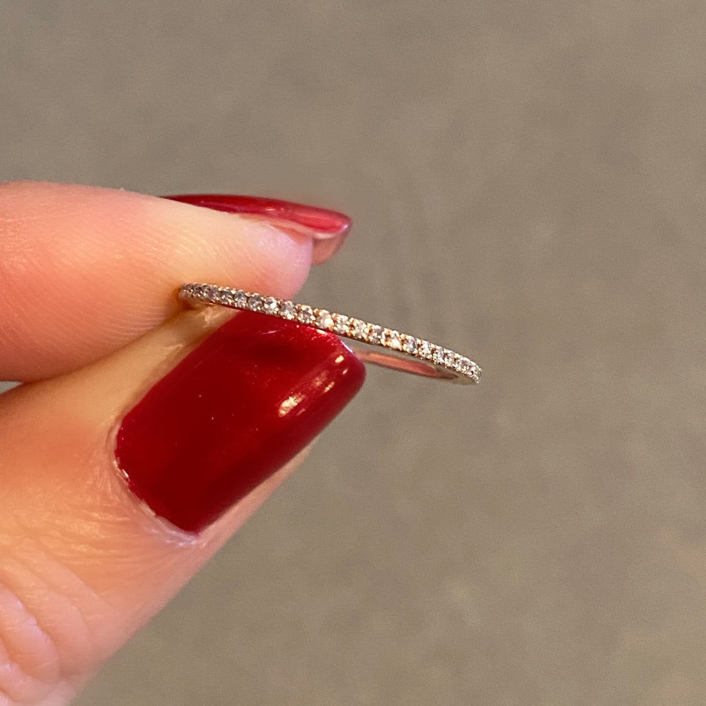 Stardust Diamond Eternity Ring