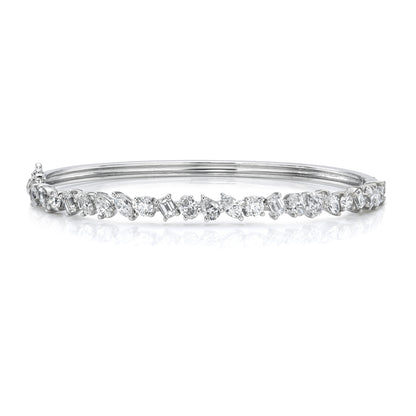 Mix it Up Diamond Bangle