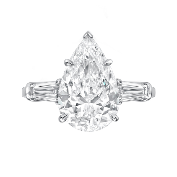 Pear Diamond Engagement Ring – Cassandra Mamone