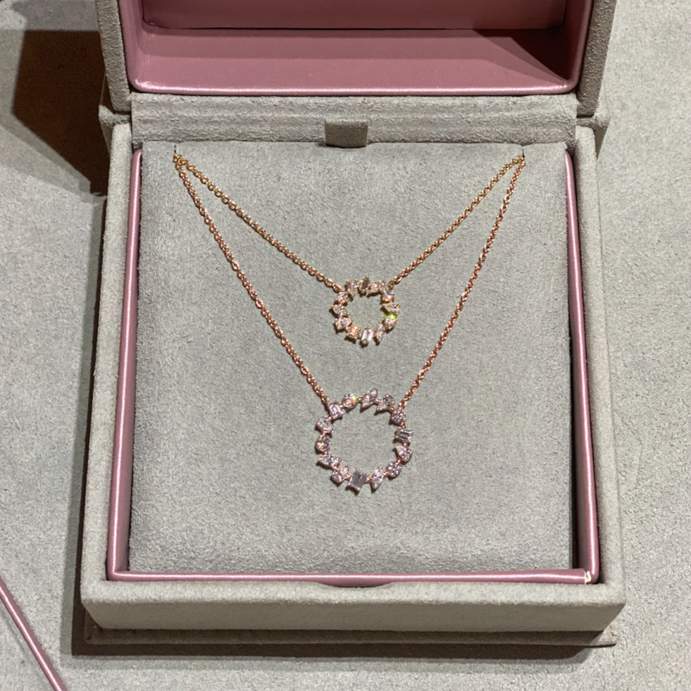 Eternal Love Diamond Pendant Necklace