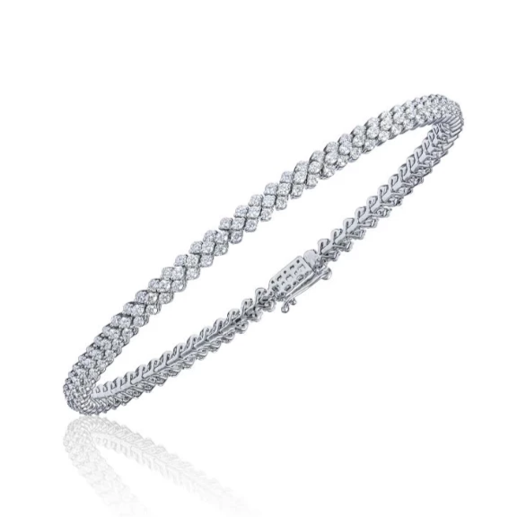 Miss Diamond Ring Tennis Bracelet