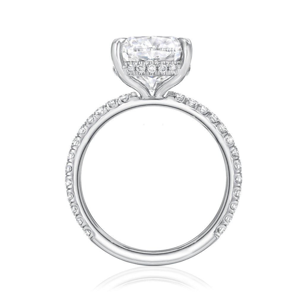 Cushion Cut Diamond Engagement Ring