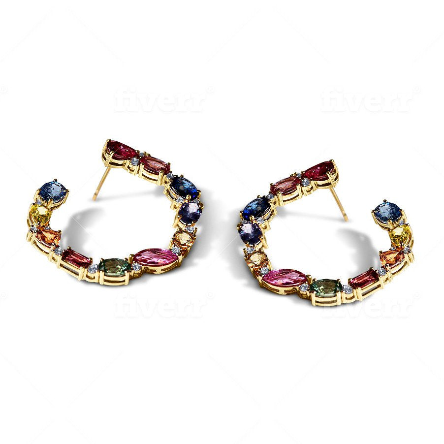 Sapphire hoops store
