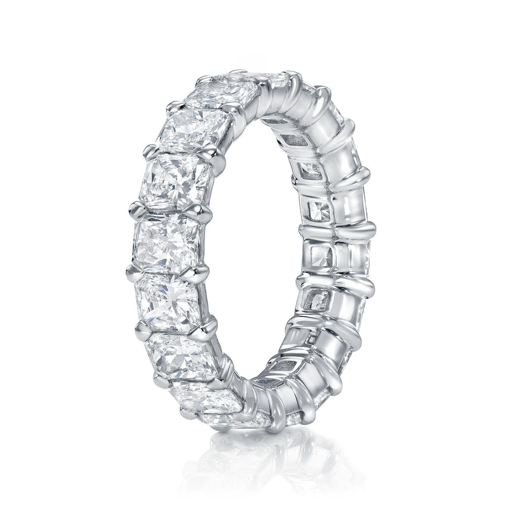 Radiant Cut Diamond Eternity Ring