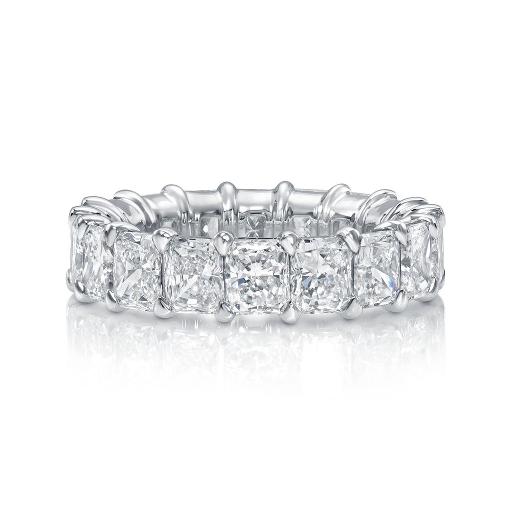 Radiant Cut Diamond Eternity Ring